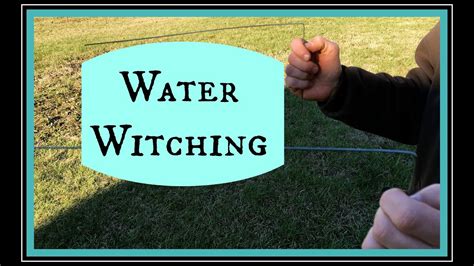 The Art of Divining Water Sources